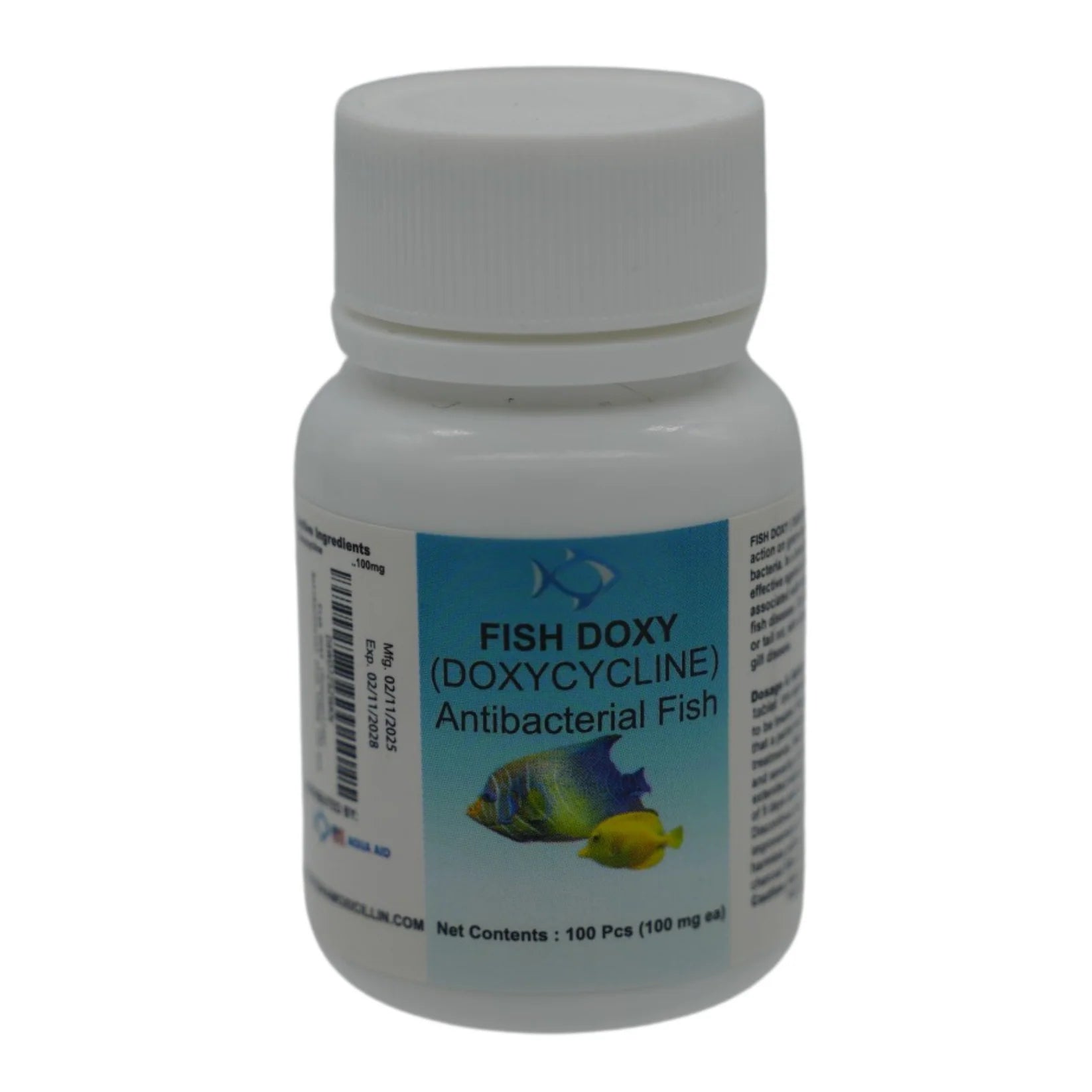 Aqua Dox Aquarium Support – 100 mg Tablets (30 Count)